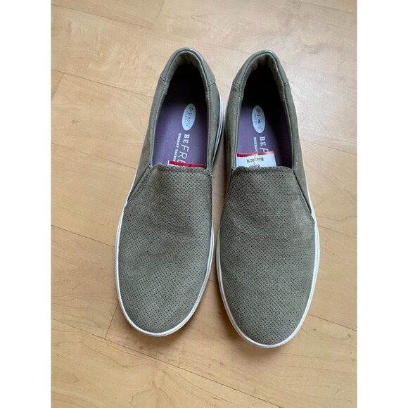 DR. Scholls "Nova" sagegreen perforated slip on Sneaker Womens - Picture 2 of 7